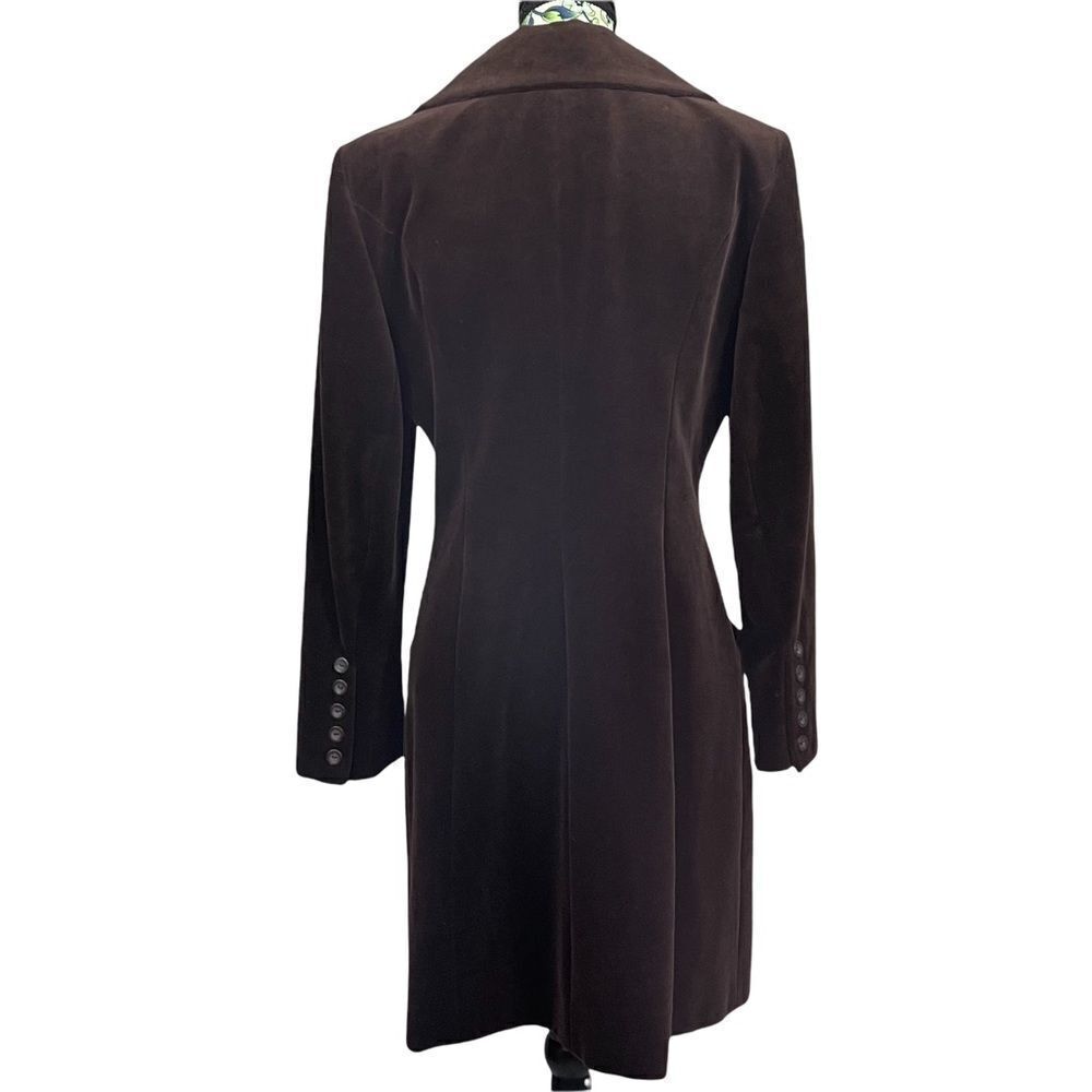 Vintage Grace Collection Brown Velvet Jacket - Picture 2 of 5